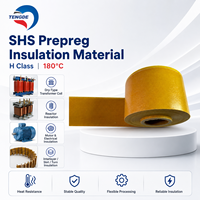 Panneau isolant composite en fibre de verre/fibre de polyester SHS avec gaine en fibre de polyester (préimprégné DMD) Classe H pour applications électriques de type sec