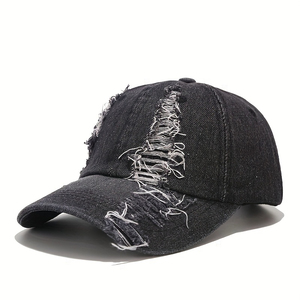 Gorra Trucker de Malla con Múltiples Paneles, 100% Poliéster, Lisa, Suave, Sin Estructura, Lavada, Desgastada, Ajustable, Estilo Papá - Product Image 3