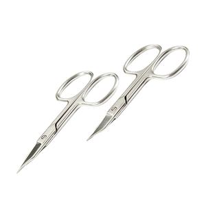 Tijeras para cutículas de manicura avanzada al mejor precio, hoja curva afilada de acero inoxidable de alta calidad, instrumento de belleza duradero - Product Image 2