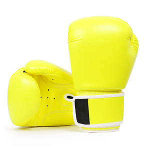 High Quality Boxing <b>Gloves</b> Premium Synthetic Leather Shock Absorbing Padding Adjustable Wrist Wrap for Sparring and Punching Bag - Product Image 4
