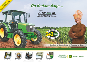 Tractor Agrícola Premium 5075E PowerTech de 75 HP, 2400 RPM, 4WD, Doble Embrague, Alta Productividad para Operadores Agrícolas de Trabajo Pesado - Product Image 6