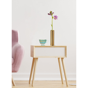 Elegant Premium Aluminium Flower <b>Vase</b> for Home Furnishing, Decorative Floral Arrangements and Contemporary Interior Decor Themes - Product Image 3