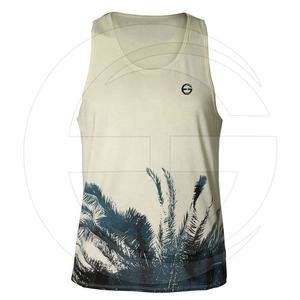 Nouveau débardeur pour homme Ever Glow, décontracté, confortable, imprimé numériquement, grande taille, couleur unie, service OEM, logo personnalisé sur le devant - Product Image 1