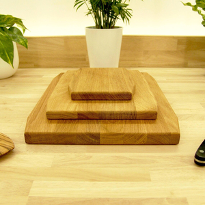 Premium Wooden Chopping <b>Board</b> Set Features A Nesting Trio Design Stored Neatly A Matching Countertop Stand For Cutting Vegies - Product Image 2
