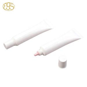 Tube souple en plastique pour crème pour le visage et lotion pour le corps de 10 ml, tube cosmétique à presser, LDPE PP EVOH, respectueux de l'environnement, réduit la pollution, tube vide - Product Image 1