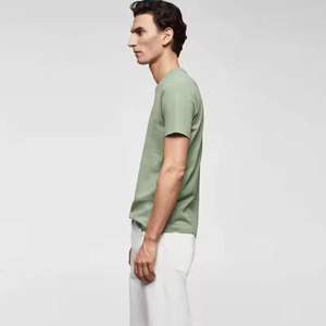 T-shirt tendance pour homme, vêtements décontractés, streetwear oversize, hauts amples, impression DTF avec logo personnalisé, t-shirt quotidien pour homme - Product Image 4
