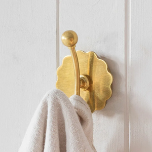 Attractive Design <b>Wall</b> Mounted Brass Hook Hanger For Towel Key cap Holder Top Quality Affordable Price Handmade Inlay MOP Design - Product Image 6