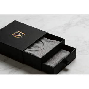 Caja de Regalo Tipo Cajón con Cierre Magnético, Impresión Personalizada, Reutilizable, Materiales Reciclados para Empaque de Ropa, Logotipo Personalizado - Product Image 1