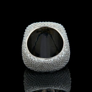 New Arrivals Pass Diamond Tester Fine Jewelry 925 <b>Silver</b> <b>Men</b> Iced Out VVS Moissanite <b>Rings</b> - Product Image 3