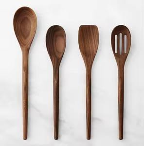 Cuillère de service en bois de qualité supérieure pour la cuisine et la table - Product Image 2