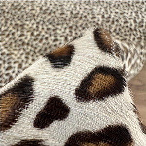 Tapis en cuir de vache véritable à imprimé zèbre et léopard, fourrure naturelle, tapis en cuir véritable à imprimé animal, décoration de salon, vente en gros - Product Image 2