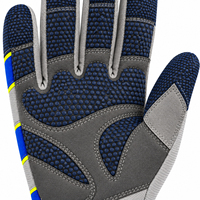 Gants de football antidérapants renforcés, respirants, à enfiler, avec sangle de poignet réglable (paire)