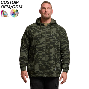 Sweat-shirt en coton respirant tricoté pour homme grande taille, col rond, style décontracté streetwear, personnalisable avec logo, OEM ODM, vente en gros - Product Image 1