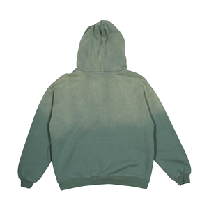 เสื้อฮู้ดดี้แฟชั่นผู้ชาย สีซันเฟด ย้อนยุค สไตล์วินเทจ ลุคสตรีทแวร์ลำลอง พร้อมบริการ OEM ODM - Product Image 5