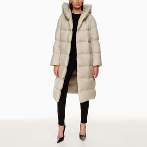Veste d'hiver épaisse en coton personnalisée LONG pour femmes, veste matelassée en duvet, parka, veste imperméable coupe-vent - Product Image 1