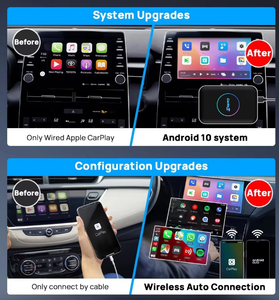 Caja de Interconexión Multimedia para Automóvil con Salida HDMI de Cable a Inalámbrica, Módulo Carplay Portátil, Compatible con Actualización OTA/<span class=keywords><strong>YouTube</strong></span> - Product Image 2