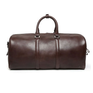 Bolsa de Viaje de Cuero Estilo Vintage para Hombre y Mujer, Bolsa de Deporte para Gimnasio, Fin de Semana, con Interior Espacioso y Organizado - Product Image 2