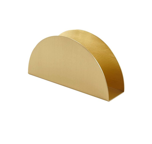 Customised Shape Best Quality Brass napkin Holder For hotel Bar Countertop Decorative Napkin Holder At <b>Cheap</b> Price - Product Image 1