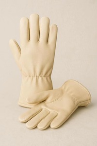 ถุงมือหนังวัวคุณภาพสูงสำหรับงานหนัก เหมาะสำหรับคนขับรถ งานคลังสินค้า ทำสวน และทำฟาร์ม - Product Image 5