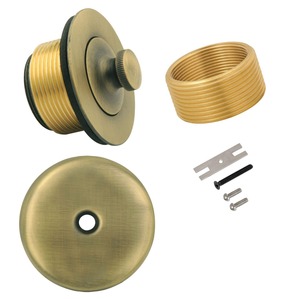 Kit de remplacement de siphon de baignoire en laiton brossé antique de qualité supérieure, ensemble de siphon universel pour la plomberie de salle de bain - Product Image 4