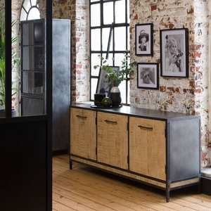 Aparador de madera y metal Vandana Sereno Elara - Aparador - Product Image 6