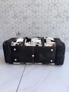 กระเป๋าเดินทางหนังวัวแท้ลายใหม่ปี 2026 ดีไซน์ไม่ซ้ำใคร ทำมือ กระเป๋าเดินทางอเนกประสงค์ ขนาดใหญ่ สำหรับทุกเพศ - Product Image 5