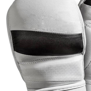 Gants de combat MMA blancs personnalisés en gros, gants d'entraînement de Taekwondo, Karaté, Arts Martiaux à paume ouverte, gants de grappling, gants de frappe - Product Image 5