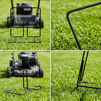 Châssis de sac de ramassage d'herbe OEM sur mesure, fabriqué selon un dessin, en fil d'acier Q235 de 7 mm, soudé et thermolaqué, pour tondeuse autoportée