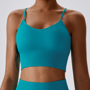 Women Activewear Sports <b>Bra</b> Seamless Comfort <b>Stretch</b> Workout Fitness Running Yoga Training Apparel Top - Product Image 2