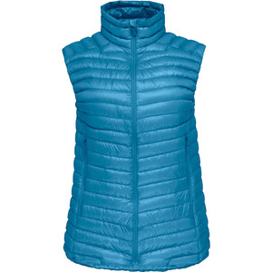 Chaleco Acolchado Impermeable de Lona para Mujer con Cierre de Cremallera, Relleno de Algodón, Sin Mangas, Ligero, Informal para Exteriores - Product Image 1