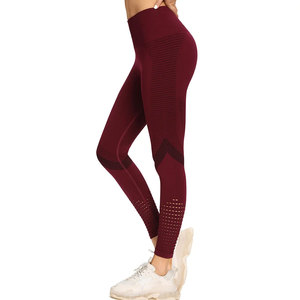 Leggings de fitness pour femmes et adolescentes, taille mi-haute, impression par sublimation personnalisée, antibactériens, respirants, en polyester/coton - Product Image 5