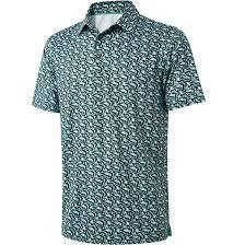 T-shirt de golf respirant à manches courtes en polyester pour homme, coupe ajustée, avec bordures contrastées, de Micah Corporation, vente en gros - Product Image 3