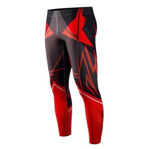 Custom Design High Quality Sublimation Bjj Spats Martial Arts Wear <b>Men</b> <b>Compression</b> Quick Dry Elastic Waist Knee Length <b>Leggings</b> - Product Image 2