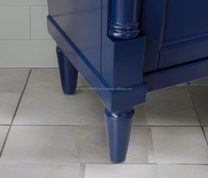 Modern Classic <b>Small</b> Bathroom Vanity with Solid Wood & Plywood <b>Sink</b> Cabinet Set 17 Inch Hotel Use Phuoc Hung PHBPV Floor Mounted - Product Image 6