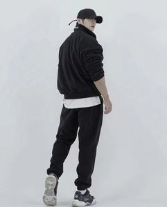 2024 personnalisé fermeture éclair polaire survêtement vêtements de sport écologique hommes taille XL gymnastique Jogging ensemble décontracté hiver Style grande taille - Product Image 4