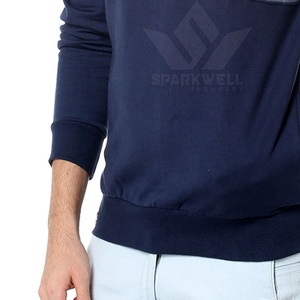 เสื้อฮู้ดผู้ชาย ผ้าฝ้าย 100% ลายบล็อกสี กันลม ย้อมสีพื้น ทรงลำลอง ใส่สบาย เหมาะสำหรับฤดูหนาว - Product Image 5