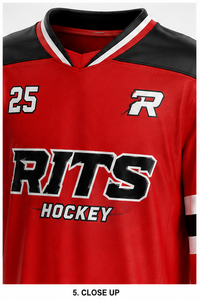 Uniforme de Hockey sobre Hielo de Calidad Superior, Personalizable, Transpirable, de Secado Rápido, 100% Poliéster, Nuevo Modelo, Servicio OEM - Product Image 5