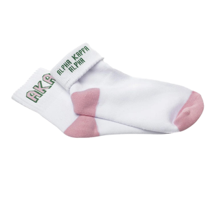 Calcetines Plegables AKA Blancos, Rosas y Verdes, Mezcla de Algodón Premium, Invisibles, Elásticos, Ligeros, Transpirables, Casuales, para Uso Diario - Product Image 1