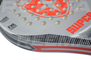 Perforated Padel Racket Carbon Frame 38 mm Paddle Tennis Racquet <b>EVA</b> Stroke Memory for Training Match Play - Product Image 3