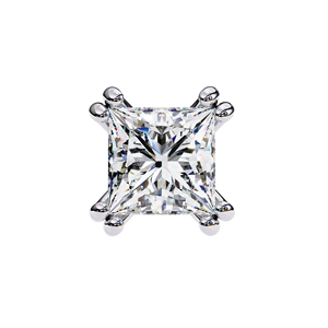 Clásicos pendientes de oro de 18 quilates con 8 puntas, corte princesa, diamantes cultivados en laboratorio de 1.5 ct cada uno, certificados por IGI, ideales para regalo, fiestas y aniversarios. - Product Image 4