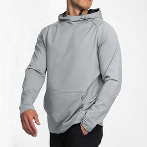 Sweat à capuche long oversize délavé à l'acide pour homme, 100 % coton, anti-rétrécissement, respirant, vêtement décontracté - Product Image 1