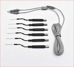 Ensemble d'électrodes bipolaires manuelles en acier inoxydable de haute qualité pour instruments ORL à usage hospitalier - Product Image 6