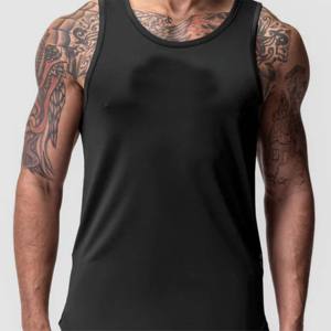 Débardeur pour homme, t-shirt sans manches, tissu en coton doux, respirant, léger, confortable, décontracté pour l'été, pour la salle de sport, pour la musculation - Product Image 1