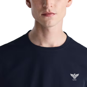 Camiseta de Manga Corta con Cuello Redondo para Hombre, Camiseta Básica Informal de Mezcla de Algodón, Ropa Personalizada al por Mayor, Fabricante de Ropa - Product Image 3