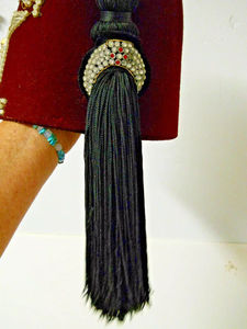 Chapeau Fez Shriner en feutre bordeaux Arabia La Porte avec étui, Chapeau maçonnique de haute qualité, personnalisé, meilleure vente, très populaire - Product Image 3