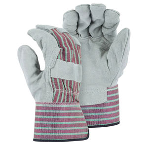 ถุงมือหนังวัวสำหรับงานหนัก ทนทาน เหมาะสำหรับงานอุตสาหกรรม ก่อสร้าง ทำสวน สำหรับผู้ชาย - Product Image 5