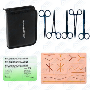 Suture Practice <b>Kit</b> for Medical Students Complete <b>Suturing</b> Practice <b>Kits</b> for Hands-On Surgical Suture <b>Kit</b> Medic Instrument - Product Image 5