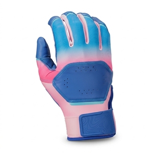ถุงมือเบสบอลหนังพรีเมียมสำหรับผู้ตีเบสบอลมือขวา แบบเต็มนิ้ว ระบายอากาศได้ดี กันลื่น ปรับขนาดข้อมือได้ เหมาะสำหรับการฝึกซ้อม - Product Image 2