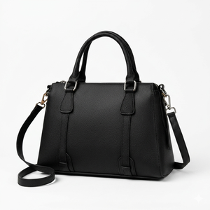 Bolso de cuero genuino Royaa para mujer, bolso de hombro de cuero vacuno suave, bolso de mano de cuero genuino de lujo, informal para mujer - Product Image 1