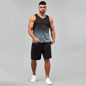 Men Gym Athletic Tank Top Sleeveless Muscle Workout Training Sport Quick Dry <b>Running</b> Tank Top Vest - Product Image 5